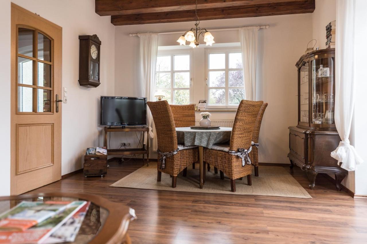Fachwerk-Ferienhaus, Ruhe Auf Dem Land, Haustiere Willkommen, Leihfahrraeder, 24-7 Check In Kirchlinteln المظهر الخارجي الصورة
